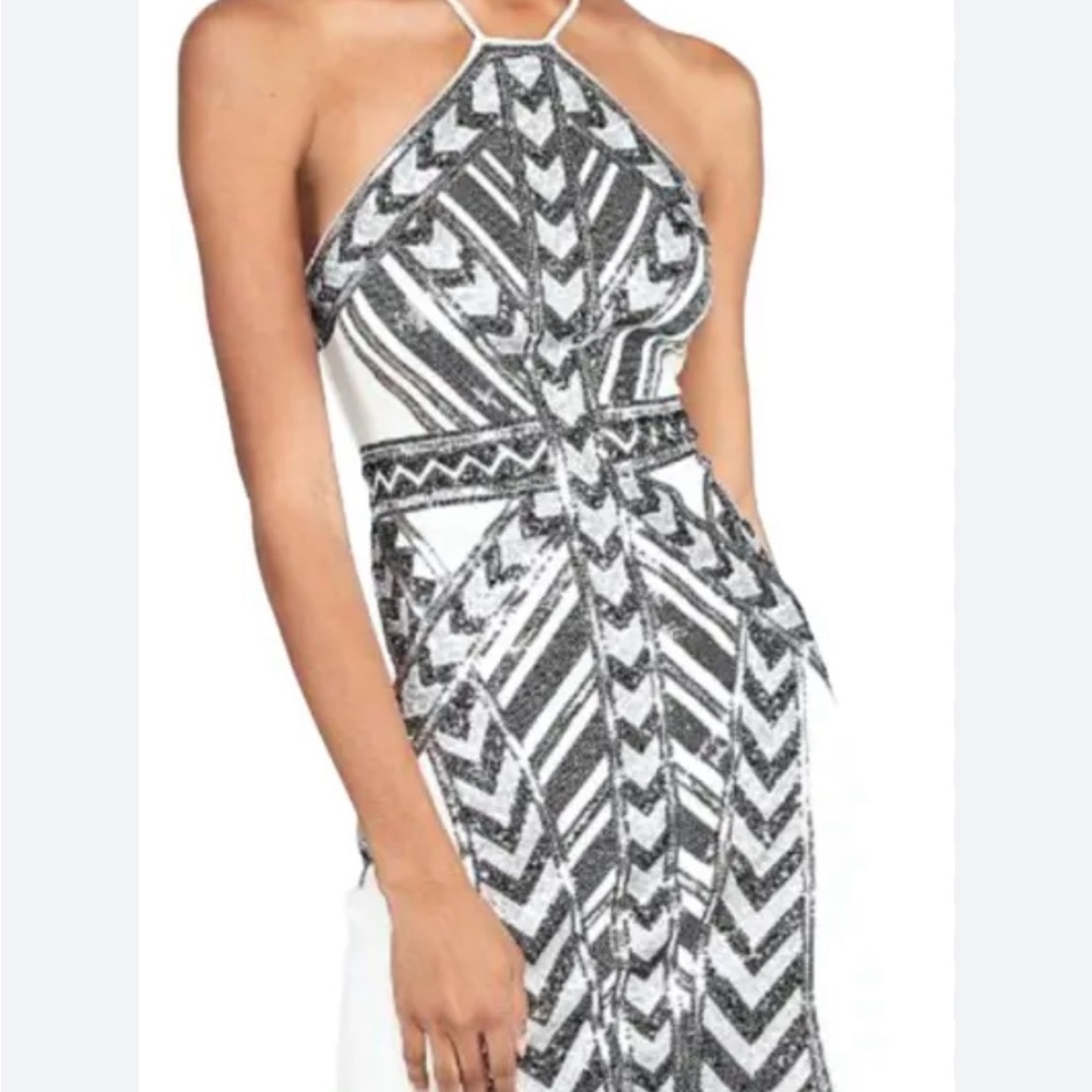 NWT sequined dress by Express size Petite M